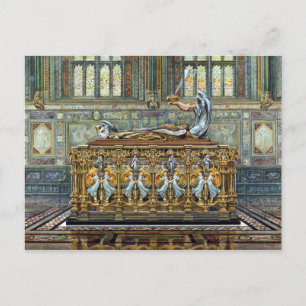 Carte Postale Arthur Robertson Tombeau du duc de Clarence