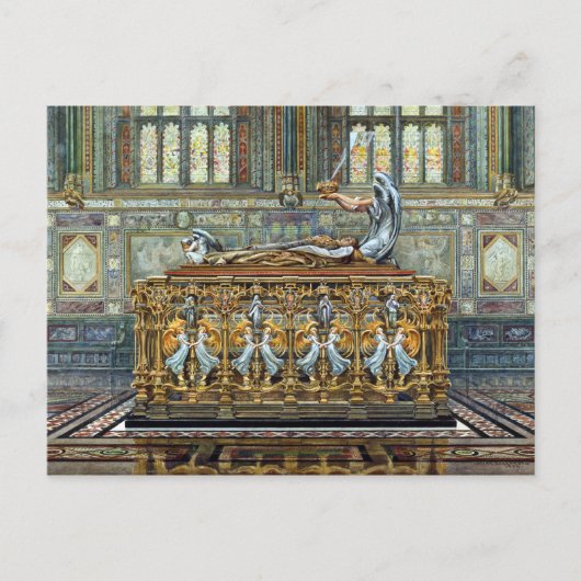 Carte Postale Arthur Robertson Tombeau du duc de Clarence (Devant)