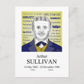 Carte Postale Arthur Sullivan (Devant)
