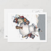 Carte Postale Arthur Thiele - Kittens Jouer Cacher et Chercher (Devant / Derrière)