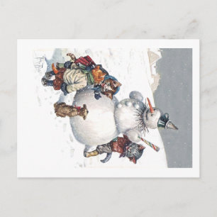 Carte Postale Arthur Thiele - Kittens Jouer Cacher et Chercher