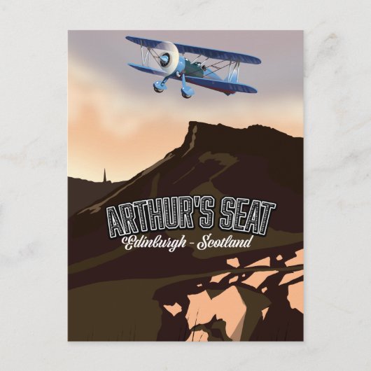 Carte Postale Arthur's Seat Edinburgh Scotland (Devant)