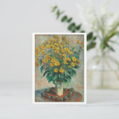 Carte Postale Artichoke de Jérusalem Peinture de Monet (Debout devant)