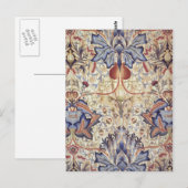 Carte Postale Artichoke Design par William Morris (Devant / Derrière)