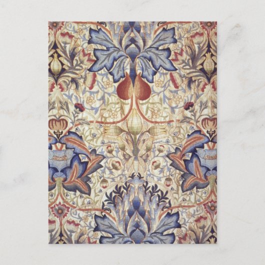 Carte Postale Artichoke Design par William Morris (Devant)