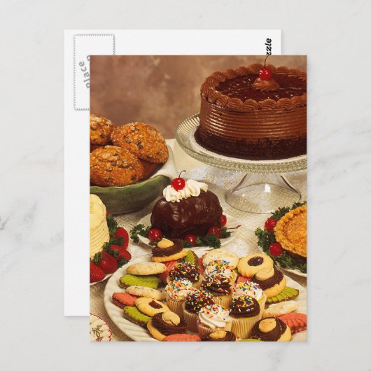 Carte Postale Articles de boulangerie (Devant / Derrière)