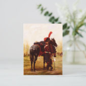 Carte Postale Artillerie à Cheval de la Garde (Debout devant)