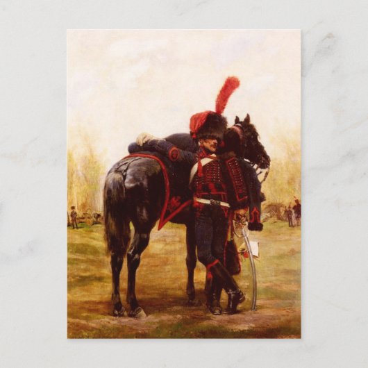 Carte Postale Artillerie à Cheval de la Garde (Devant)