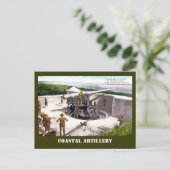 Carte Postale Artillerie côtière (Debout devant)
