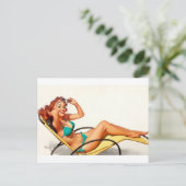 Carte Postale Artiste (Debout devant)