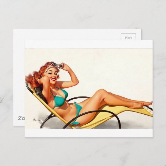 Carte Postale Artiste (Devant / Derrière)