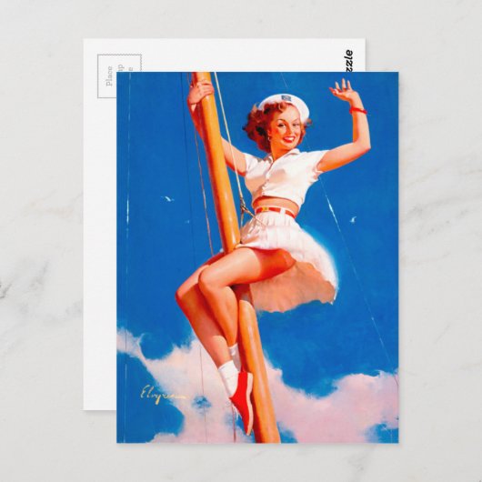 Carte Postale Artiste (Devant / Derrière)