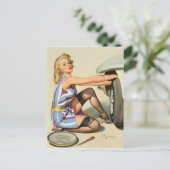 Carte Postale Artiste (Debout devant)