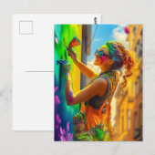 Carte Postale Artiste (Devant / Derrière)