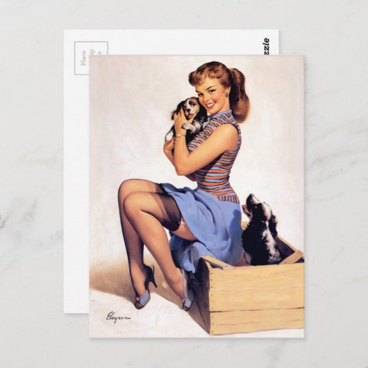 Carte Postale Artiste (Devant / Derrière)