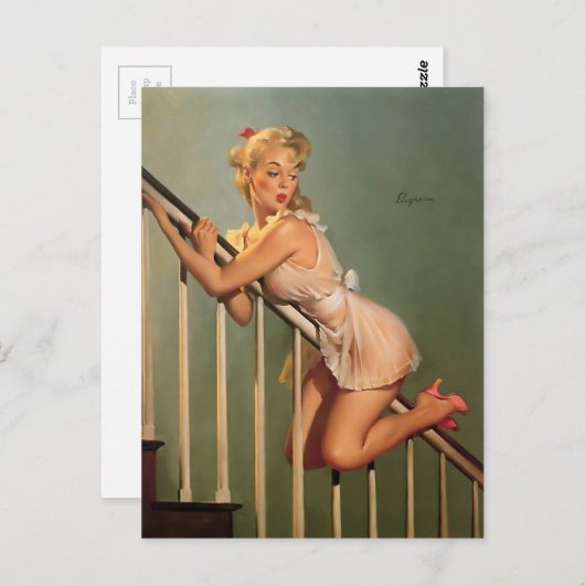 Carte Postale Artiste (Devant / Derrière)