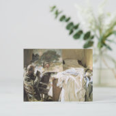 Carte Postale Artiste dans son studio par John Singer Sargent (Debout devant)