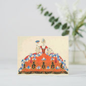 CARTE POSTALE ARTISTE DE DESIGNER MAKEUP DE LA MODE LADANGE ORAN (Debout devant)