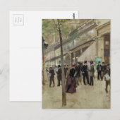 Carte Postale Artiste Jean Beraud (Devant / Derrière)