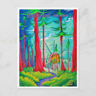 Carte postale artistique de voyage du parc nationa