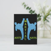 CARTE POSTALE ARTS MARTIAUX (Debout devant)