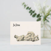 Carte Postale Arts martiaux Ju jitsu 11 (Debout devant)