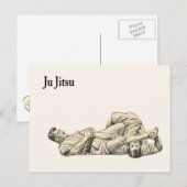 Carte Postale Arts martiaux Ju jitsu 11 (Devant / Derrière)