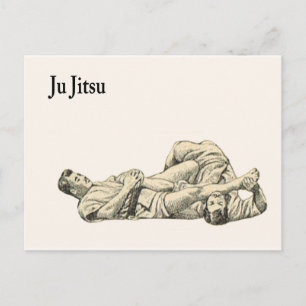 Carte Postale Arts martiaux Ju jitsu 11