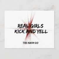 Arts martiaux Taekwondo Girls Kick and Yellow