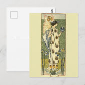 Carte Postale Arts vintages et artisanat Illustration Peinture (Devant / Derrière)