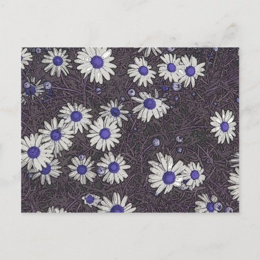 Carte Postale Artsy Daisies (Devant)