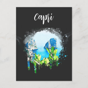 Carte Postale *~* Artsy ITALIE ITALIE CAPRI Italien