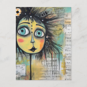 Carte Postale Artsy Ladies 12