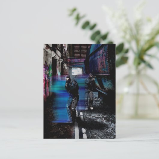 Carte Postale Artwork d'affectation statique n° 5 (Debout devant)