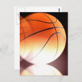 Carte Postale Artwork de basket-ball (Devant / Derrière)