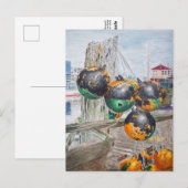 Carte Postale Artwork de pare-chocs de quai (Devant / Derrière)