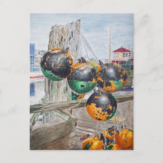 Carte Postale Artwork de pare-chocs de quai (Devant)