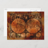 Carte postale Arty Vintage Old World (Devant / Derrière)