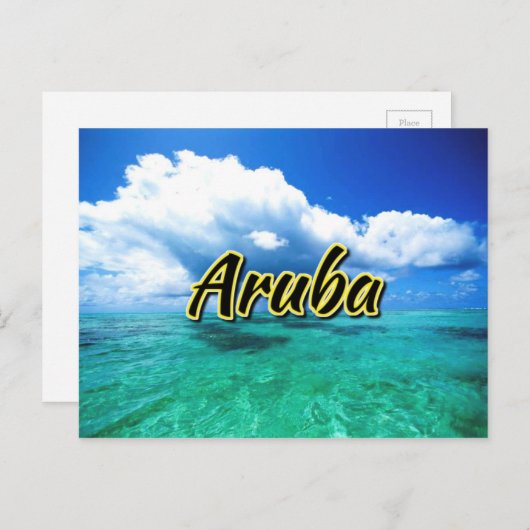 Carte Postale Aruba (Devant / Derrière)