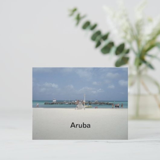Carte Postale Aruba (Debout devant)