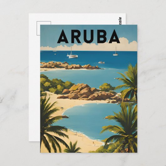 Carte Postale Aruba (Devant / Derrière)