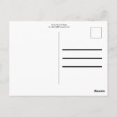 Carte postale Aruba (Dos)