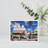 Carte Postale Aruba - Oranjestad - Royal Plaza - (Debout devant)