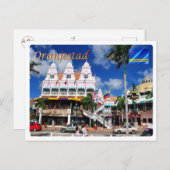 Carte Postale Aruba - Oranjestad - Royal Plaza - (Devant / Derrière)
