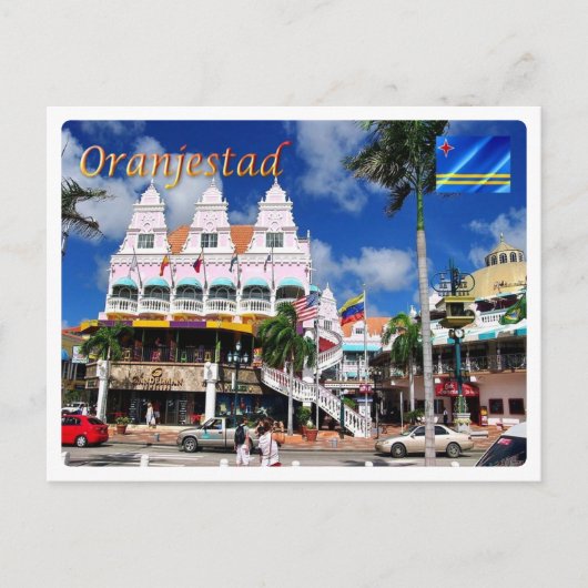 Carte Postale Aruba - Oranjestad - Royal Plaza - (Devant)
