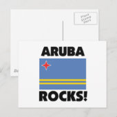 Carte Postale Aruba Rocks (Devant / Derrière)
