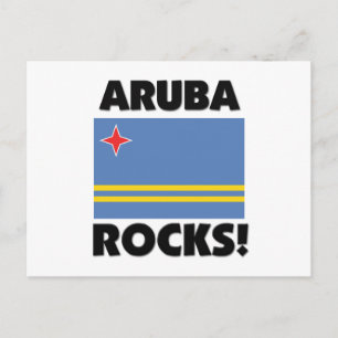 Carte Postale Aruba Rocks