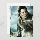 Carte Postale ARWEN™ en neige et épée (Devant / Derrière)