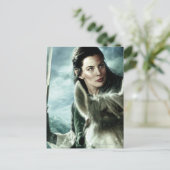 Carte Postale ARWEN™ en neige et épée (Debout devant)