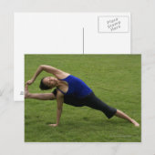 Carte Postale Asana yoga (Devant / Derrière)
